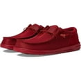 thumbnail image 1 of Hey Dude Wally Funk Mono 40011-610 Men's US 8 Red Slip-On Casual Shoes RHS2526 (Red,8), 1 of 6