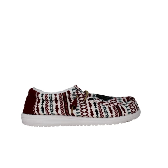 Hey Dude Wally Merry Fishmas Multi / Red  43485-6WE Men's Size 11