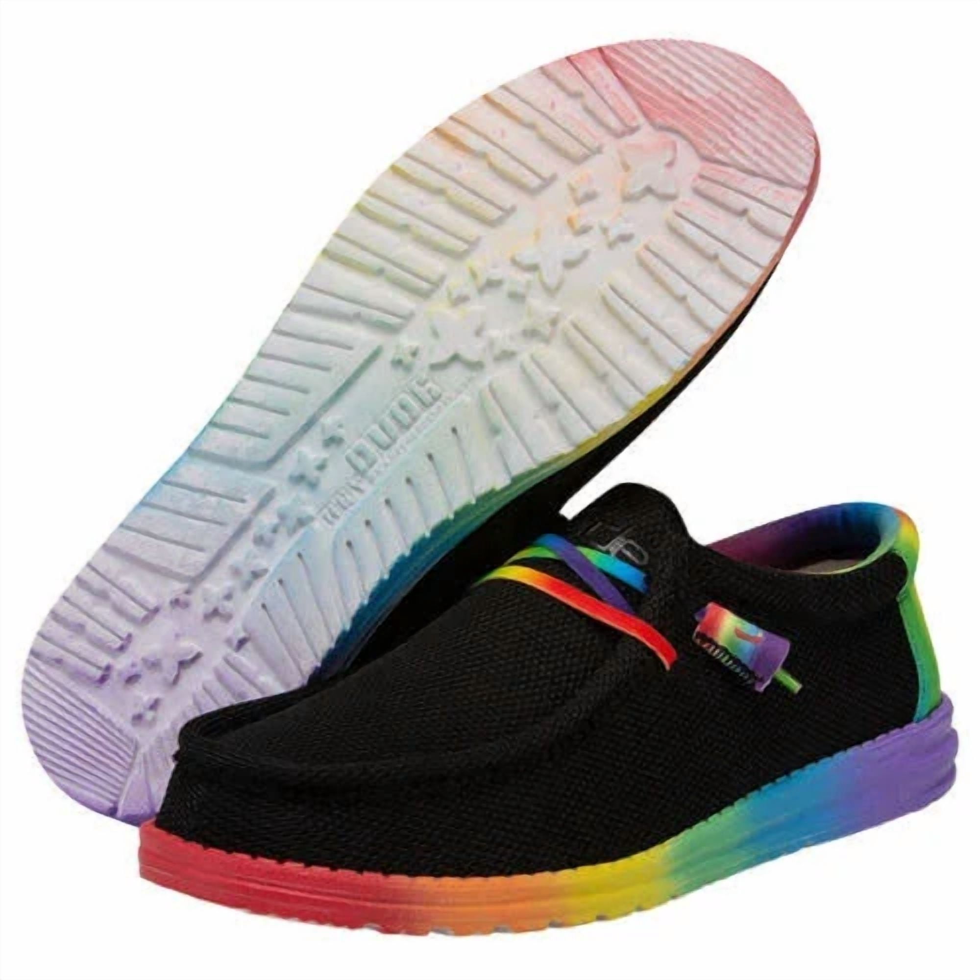 Hey Dude Wally Pride Shoes - Walmart.com display picture 3