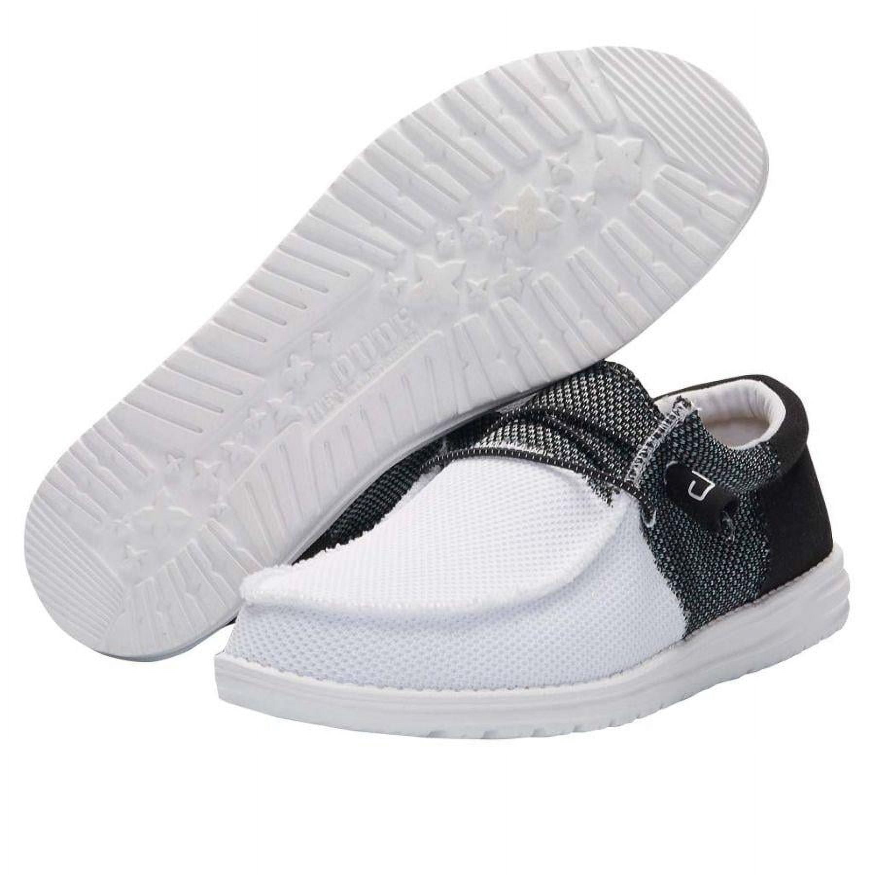 Hey Dude Wally Sox Funk Black Ice Slip-On Mesh Shoes Men’s Size 12 Amazon.com: HEYDUDE Men main image 4