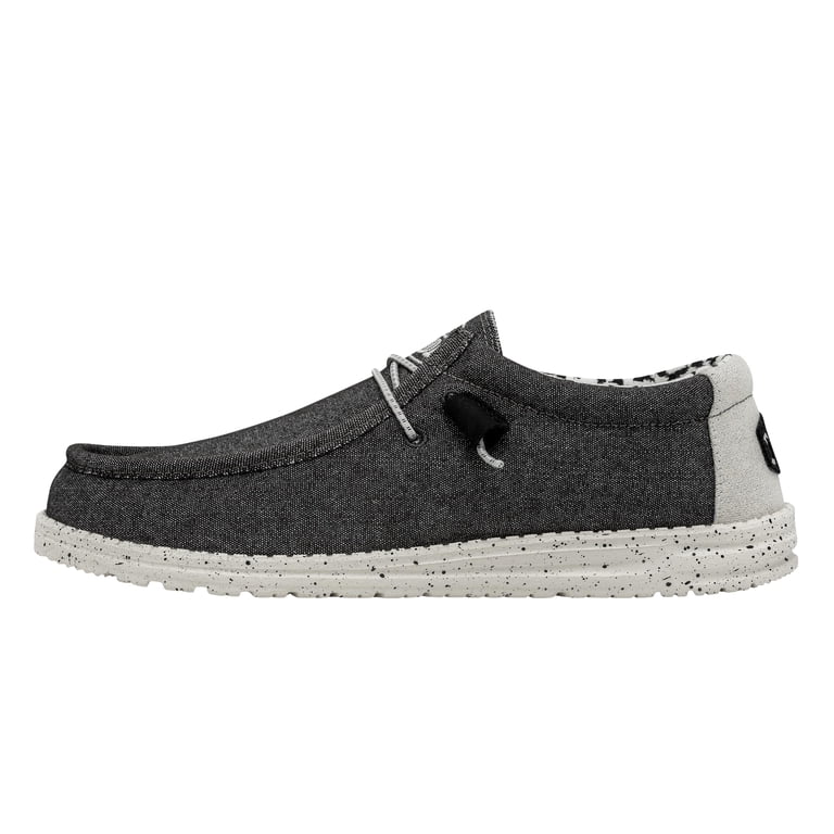 HEY DUDE WALLY STRETCH BLACK Hey Dude Wally Stretch Midnight Bunker Mens Shoe main image 4