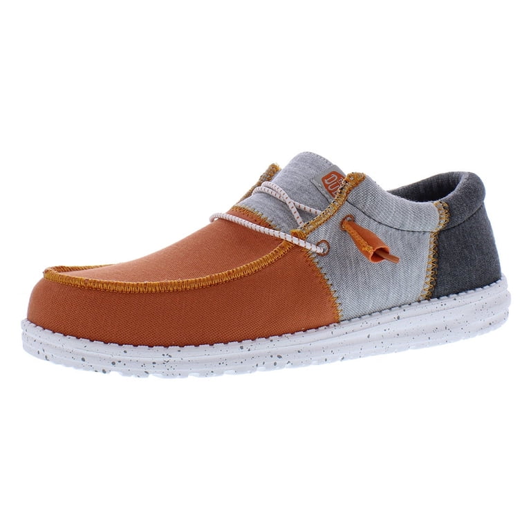 Hey Dude Wally Tri Varsity Orange Size M8 Men display picture 3