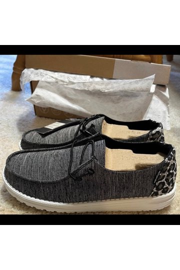 Hey Dude Wendy Leopard Shoes display picture 2