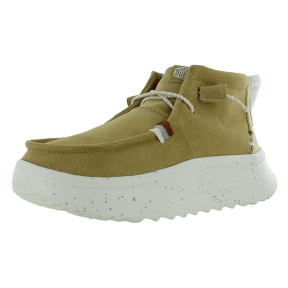 Hey Dude Wendy Peak Hi Womens Shoes Size 6, Color: Tan