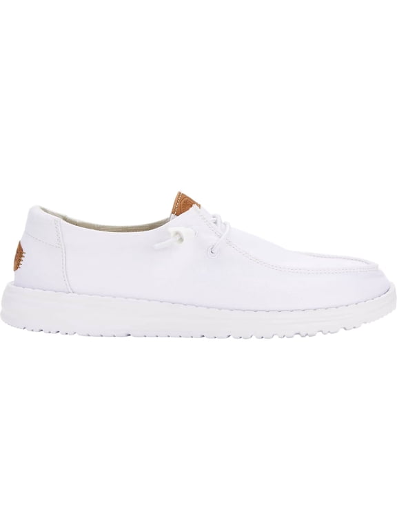 Women Wendy Stretch Canvas Slip-On White, 9
