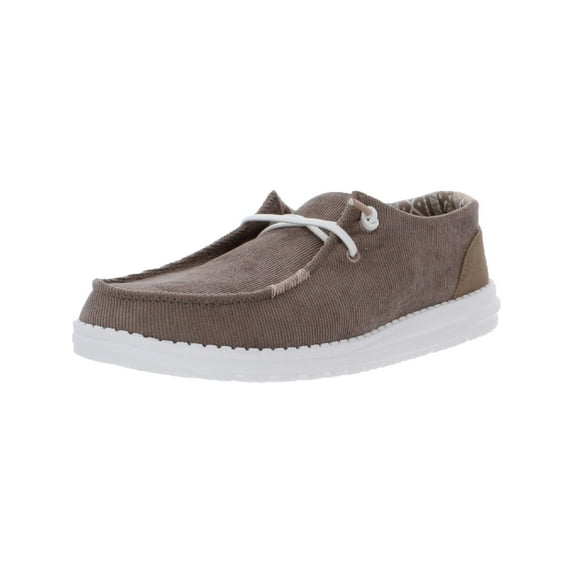 Hey Dude Wendy Women's Lightweight Slip On Loafer Shoes Brown 6