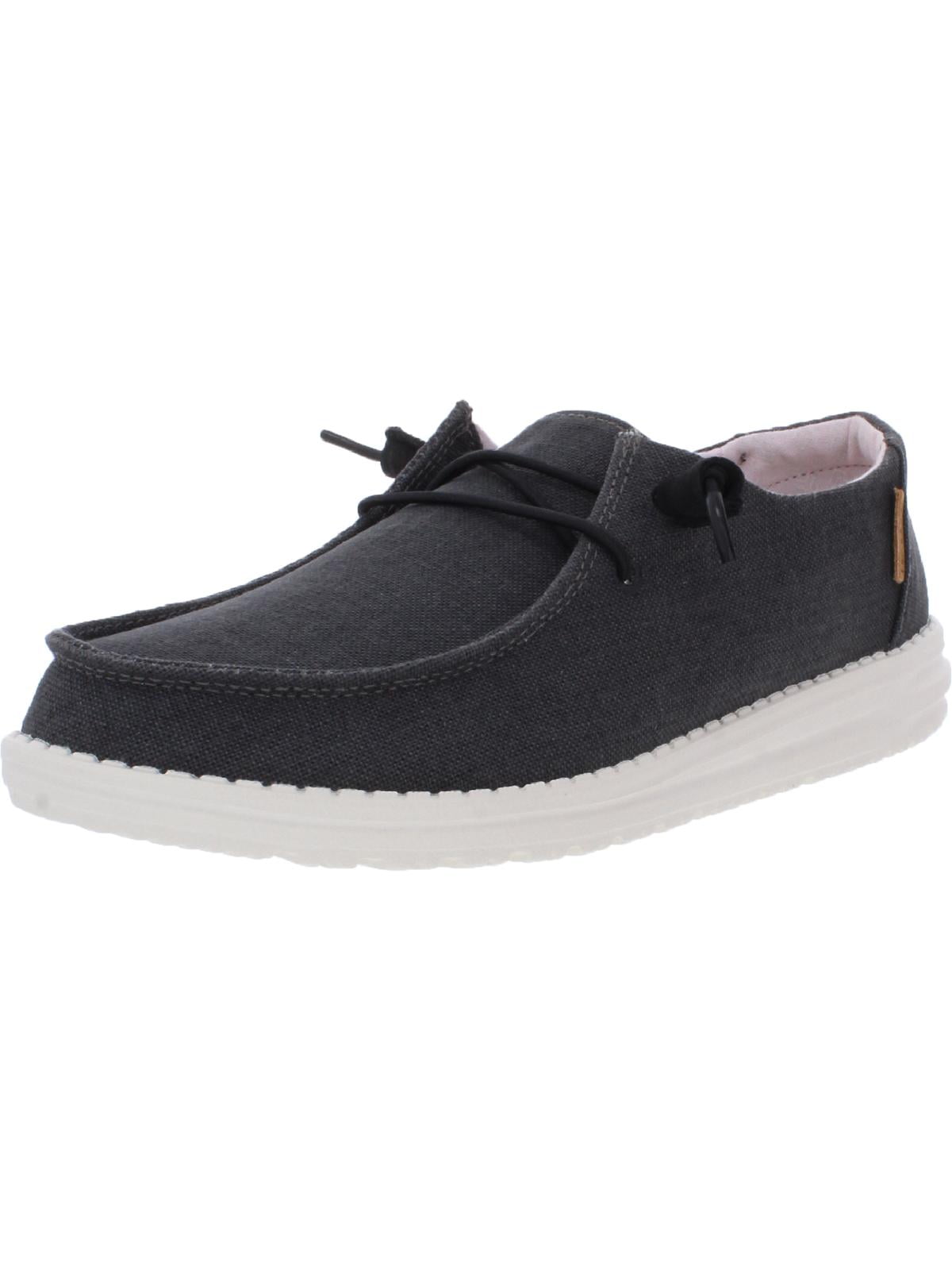 HEY DUDE Wendy Black Odyssey Womens Slip On Shoes - BLACK