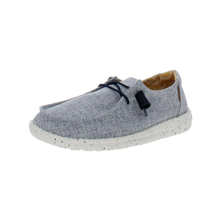 Hey Dude Wendy Chambray Shoe - Women's Shoes in White Nut