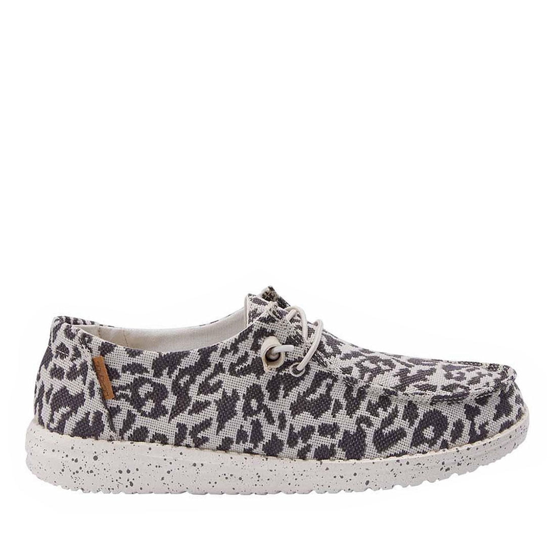 wendy woven cheetah grey