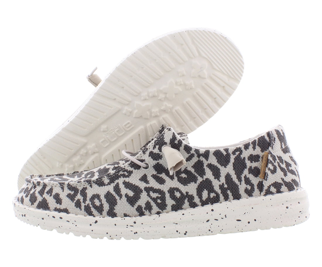 wendy woven cheetah grey