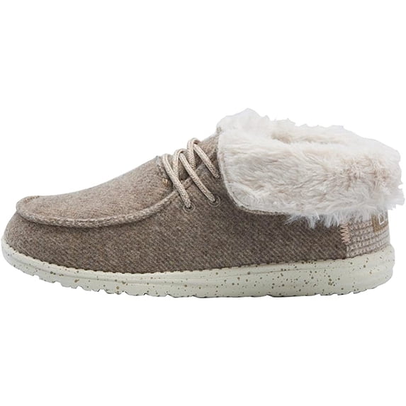 Hey Dude Women's Britt Nut Size 5 | Women’s Shoes | Women’s Lace Up Boots | Comfortable & Light-Weight