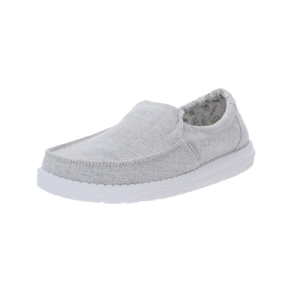 Hey Dude Women's Misty Lightweight Slip On Loafer Sneaker Gray 7