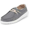 thumbnail image 1 of Hey Dude Women's Wendy Boho Grey| Women’s Shoes | Women’s Lace Up Loafers | Comfortable & Light-Weight, 1 of 2