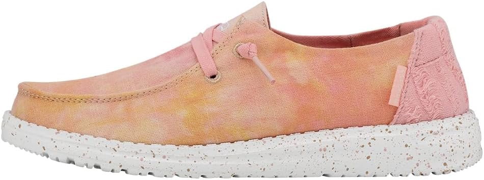 HEYDUDE Wendy Fish Lure Bubblegum Women's Shoes - Size 6 Slip-on Loafers