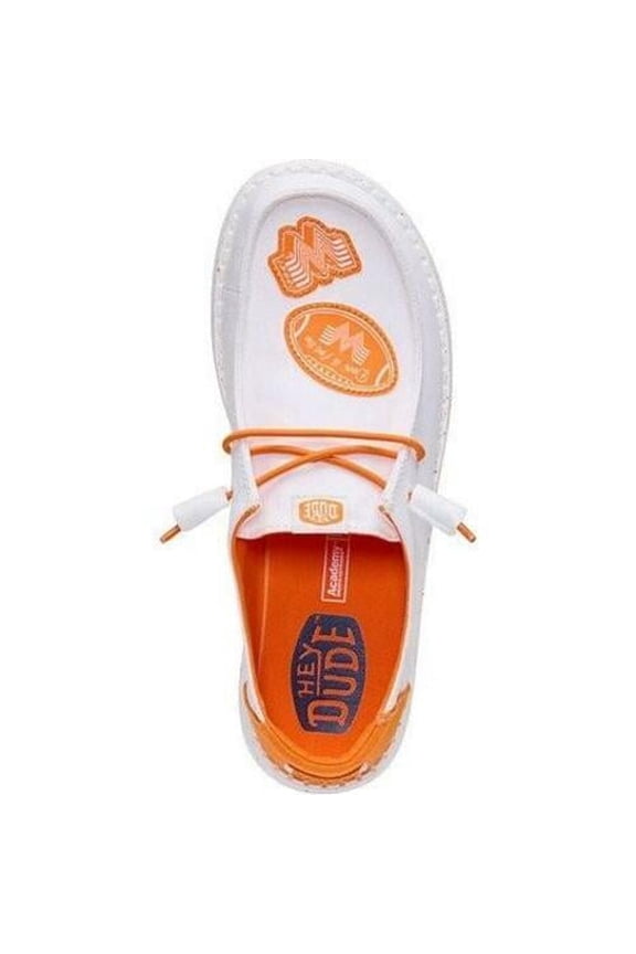 Women's Wendy Whataburger Slip On Shoes White Orange Size 8