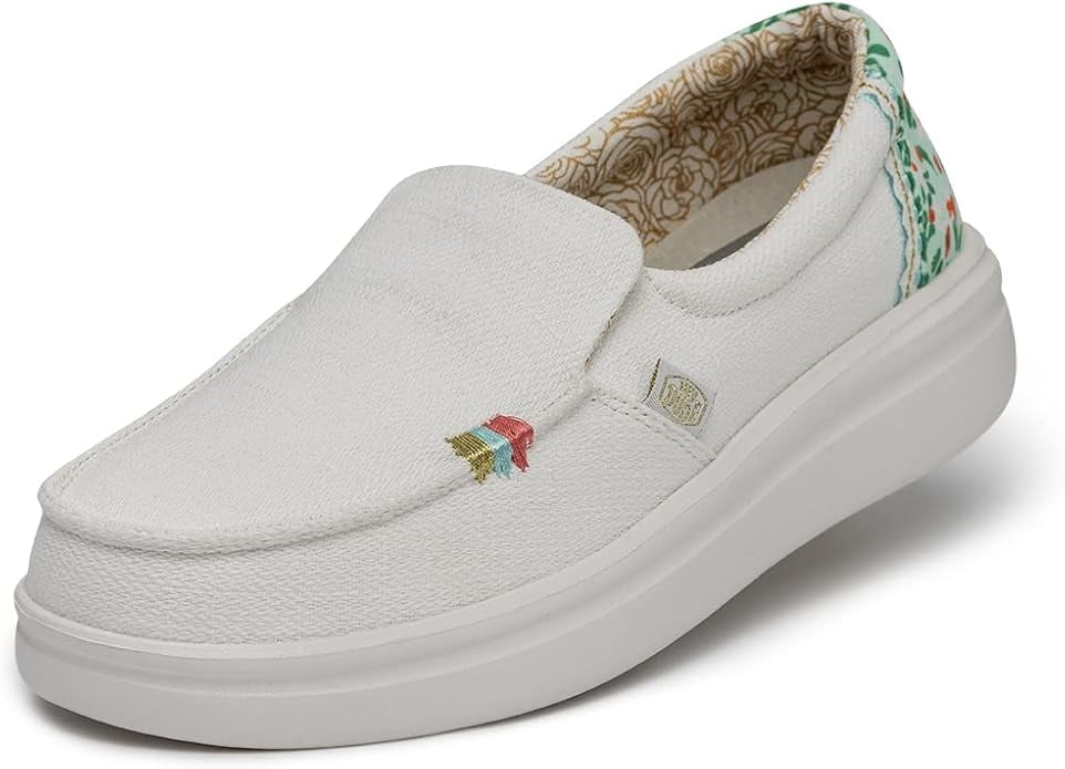 Hey Dude Womens Misty Rise Loafer - Azure White - Picture 3 of 3