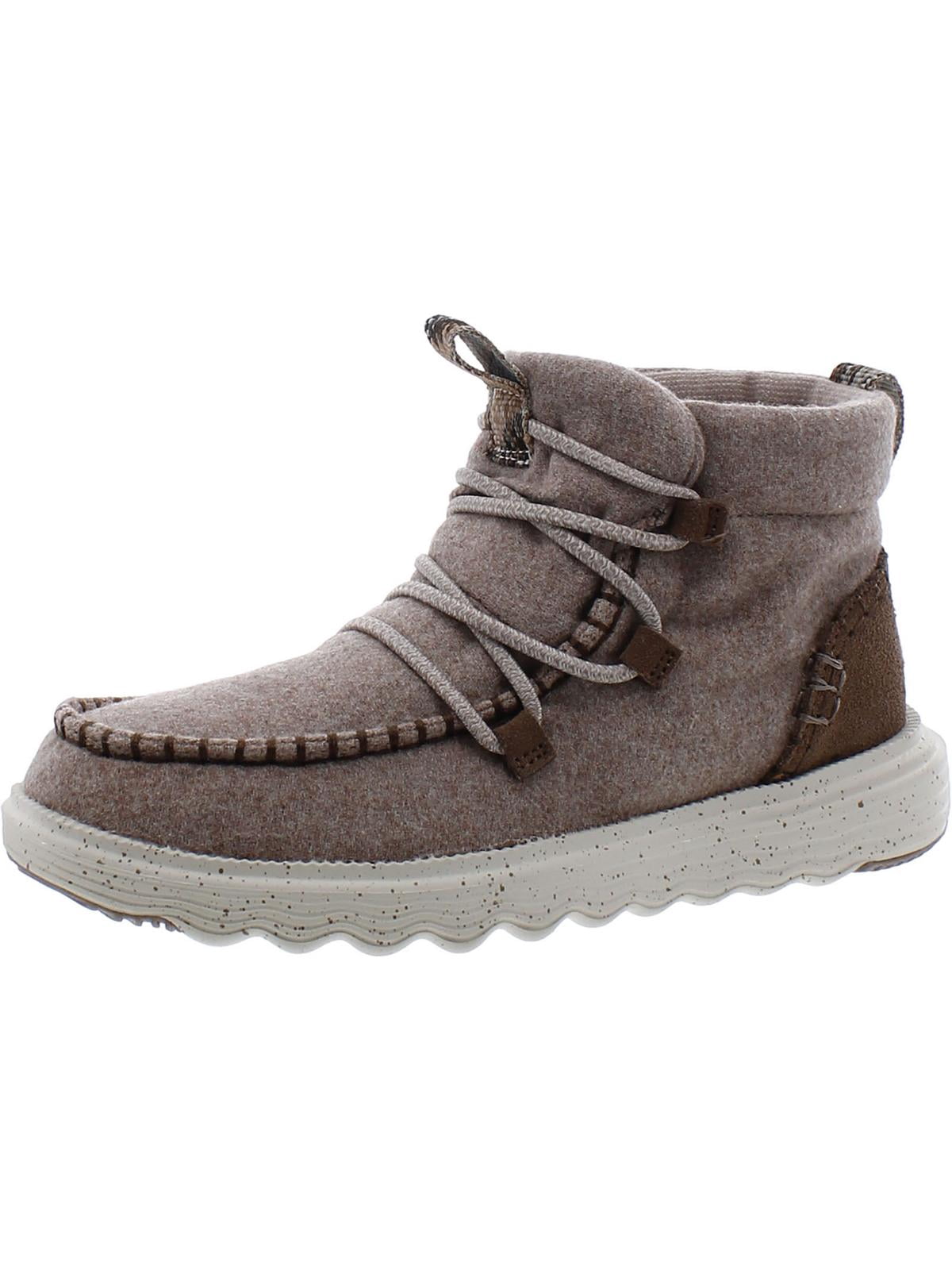 HEY DUDE Reyes Suede Boots in Espresso Brown - Women’s Size 8 Women main image 2