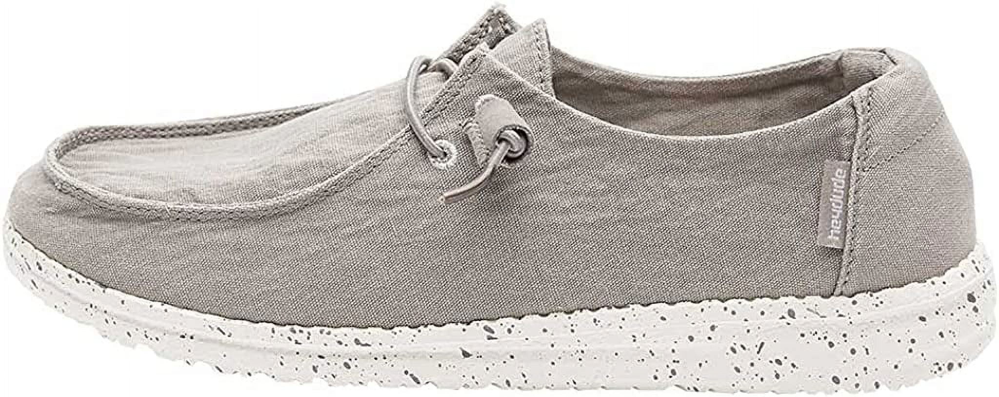 Hey Dude Womens Wendy Stretch Loafer Shoes - Grey - Walmart.com