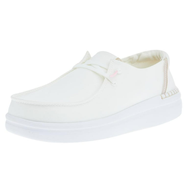 Hey Dude Womens Wendy Rise Spark Casual White