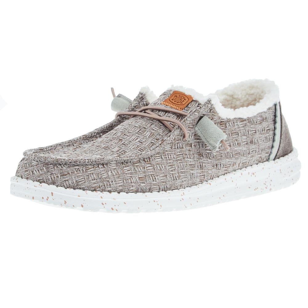 hey dude shoes womens fur lined