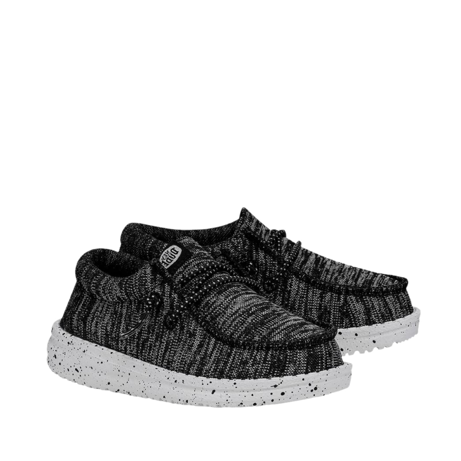 Hey Dude Wally Sport Knit Sneakers — Black Amazon.com | HEYDUDE Men main image 2