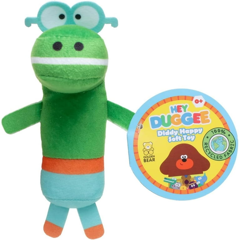 Hey Duggee Diddy Duggee Teddy Bear HAPPY Soft Plush Toy