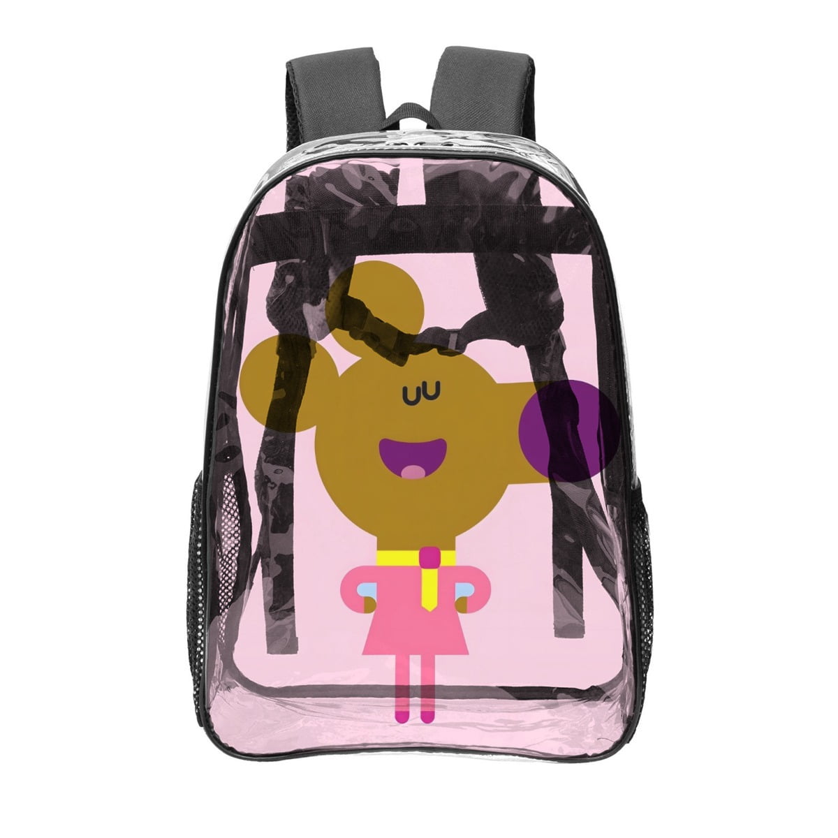 Hey Duggee Pattern Transparent Backpack Lightweight And fashionable ...