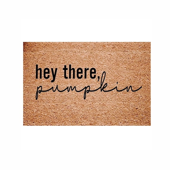 Hey There Fall Door Mat,Welcome Mat for Front Door Outdoor Entrance, Entrance Halloween Doormat Welcome Mat,ideal for front doors, porches, entryways, and Thanksgiving decor,24"X36"