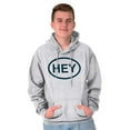 thumbnail image 1 of Hey Girl Funny Novelty TV Show Logo Hoodie Sweatshirt Women Men Brisco Brands 2X, 1 of 6