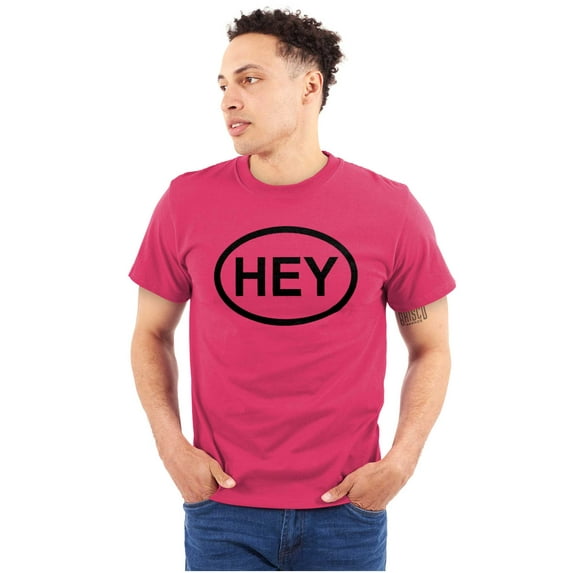 Hey Girl Funny Novelty TV Show Logo Men's Graphic T Shirt Tees Brisco Brands L