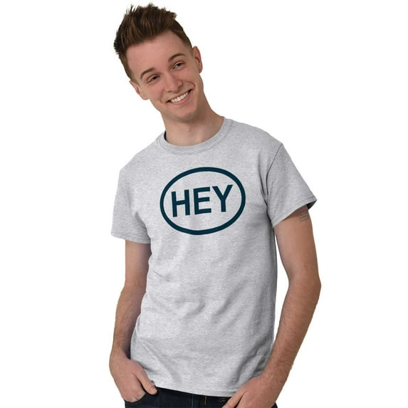 Hey Girl Funny Novelty TV Show Logo Men's Graphic T Shirt Tees Brisco Brands L