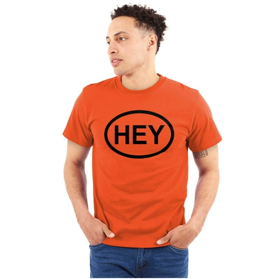 Hey Girl Funny Novelty TV Show Logo Men's Graphic T Shirt Tees Brisco Brands X