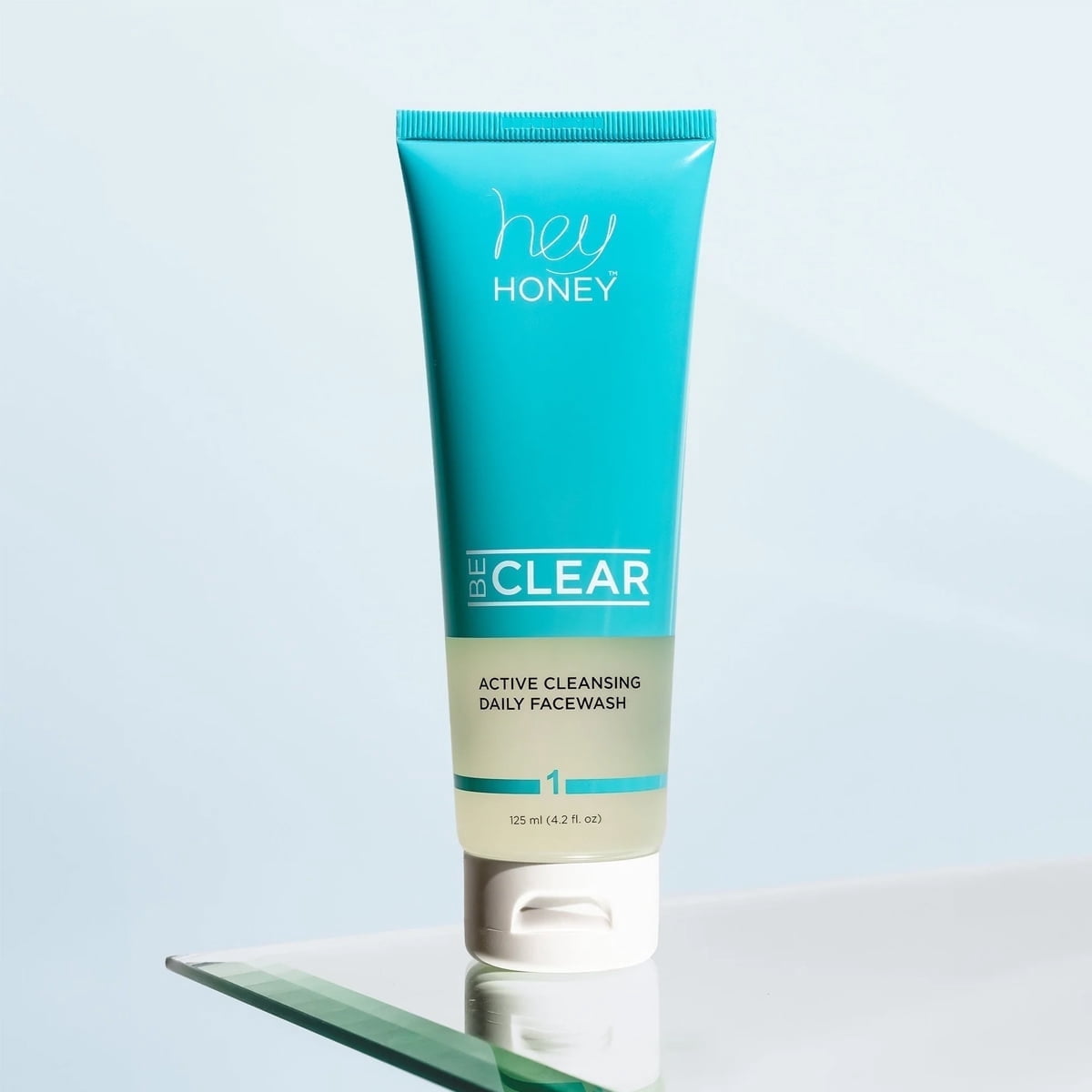 Hey Honey BE CLEAR - Active Cleansing Daily Face wash, 125 ml | 4.2 oz