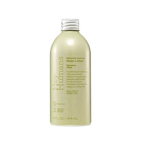 Hey Humans Body Lotion Banana Aloe, 14 oz