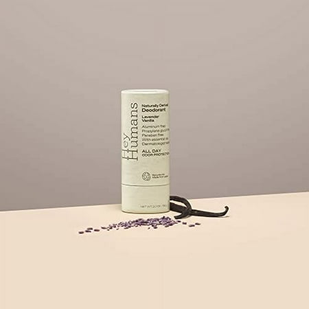Hey Humans Natural Deodorant Lavender Vanilla, 2 oz (3-Pack)