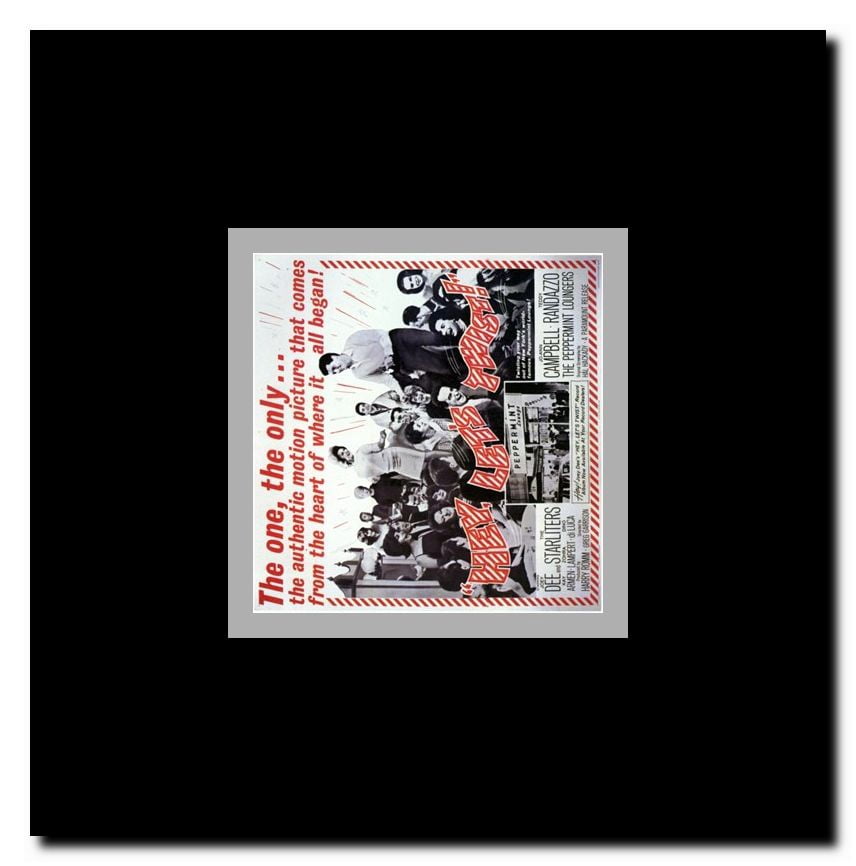 Hey Let's Twist Framed Movie Poster
