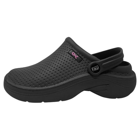 Hey Collection Women's Non-Slip Lightweight EVA Breathable Nursing Clogs, Indoor/Outdoor Comfort price history and forecast - Hey Collection 3706-Black-11