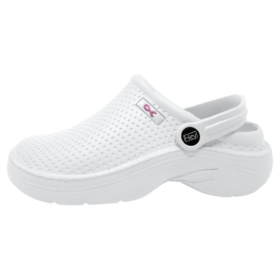 Hey Medical Uniforms Women's Non-Slip Lightweight EVA Breathable Nursing Clogs for Indoor/Outdoor Comfort