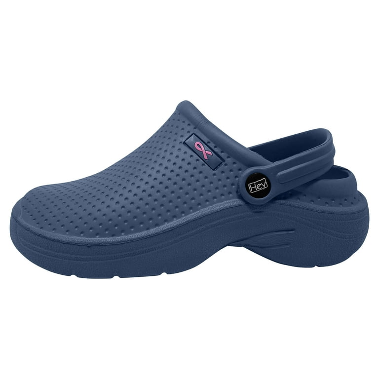 Hey Medical Uniforms Womens Non Slip Lightweight EVA Indoor Outdoor Comfort Colorful Breathable Clogs