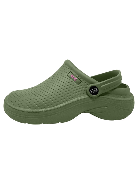 Hey Medical Uniforms Womens Non-Slip Lightweight EVA Indoor/Outdoor Comfort Colorful Clogs