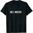 thumbnail image 1 of Hey, Mister! - RDR2 Arthur Morgan Funny Video Game Quote T Shirt Black L, 1 of 5