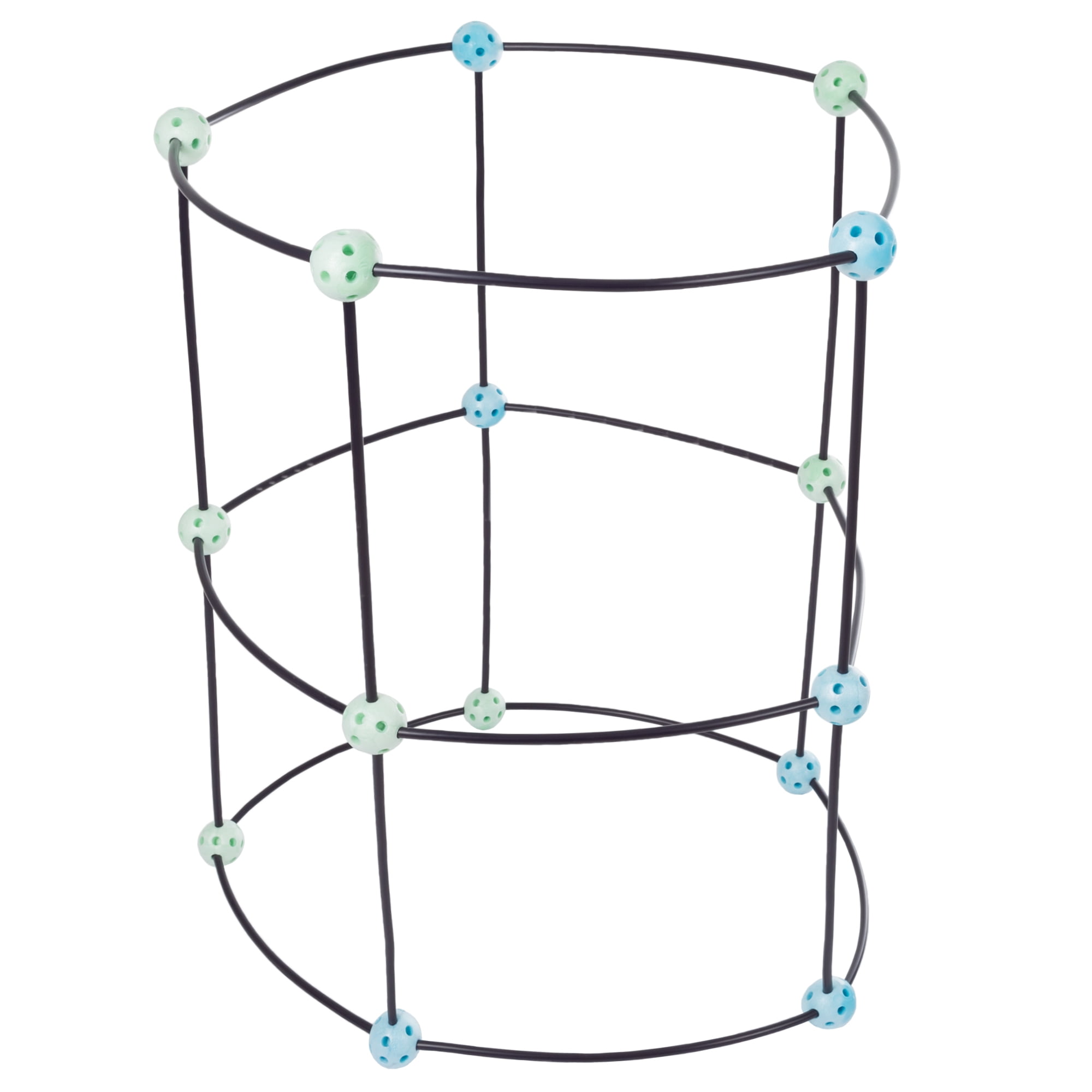 Hey! Play! Flexible Construction fort Building Set, 60 Pieces, Indoor