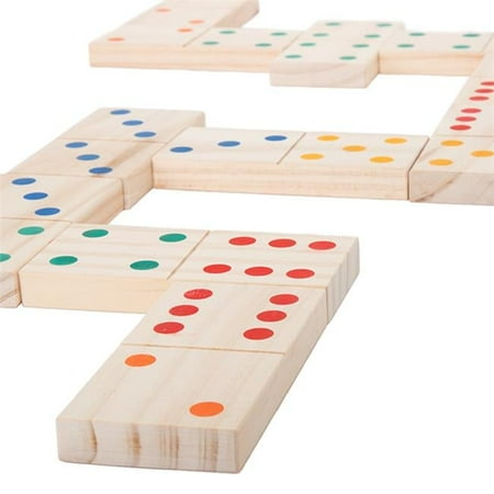 Hey! Play! - Giant Wooden Dominoes Set