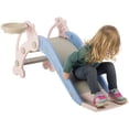 thumbnail image 1 of Hey Play Indoor/Outdoor Toddler Slide with Basketball Hoop and Ball (Pink), 1 of 6