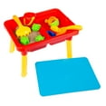 thumbnail image 1 of Hey Play Sand or Water Table with Lid and Toys - Playset with Sensory Bins, 1 of 8
