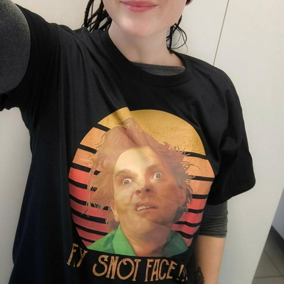 Hey Snot Face Drop Dead Fred Funny Vintage T-Shirt, Snot Face Shirt Rik Mayall Shirt Vintage TShirt