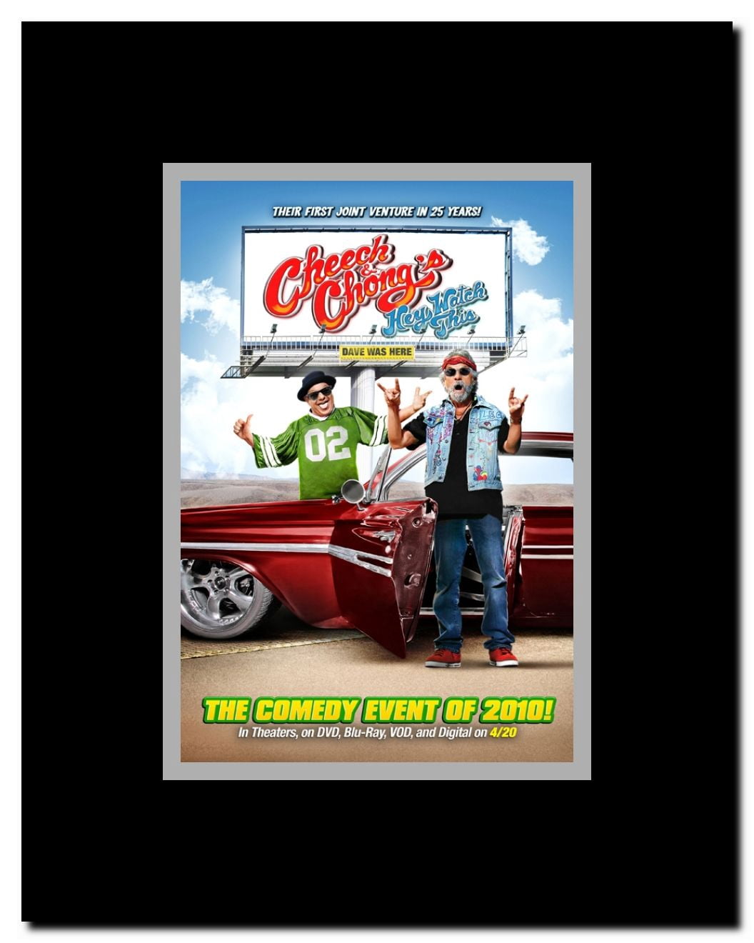 Hey Watch This Framed Movie Poster