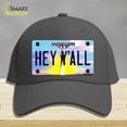 thumbnail image 1 of Hey YAll Mississippi Novelty License Plate Hat Cotton Charcoal, 1 of 1