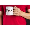 thumbnail image 1 of Hey You, Love 11 oz. Men's "Dad" Father Mug in Buffalo Plaid, 1 of 1