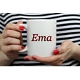 thumbnail image 1 of Hey You, Love 11oz. Women's "Ema" Mom Mug in Buffalo Plaid, 1 of 1